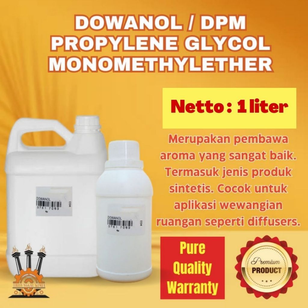 Jual Pure Dowanol 1KG DPM Propylene Glycol Monomethylether Bahan Reed ...