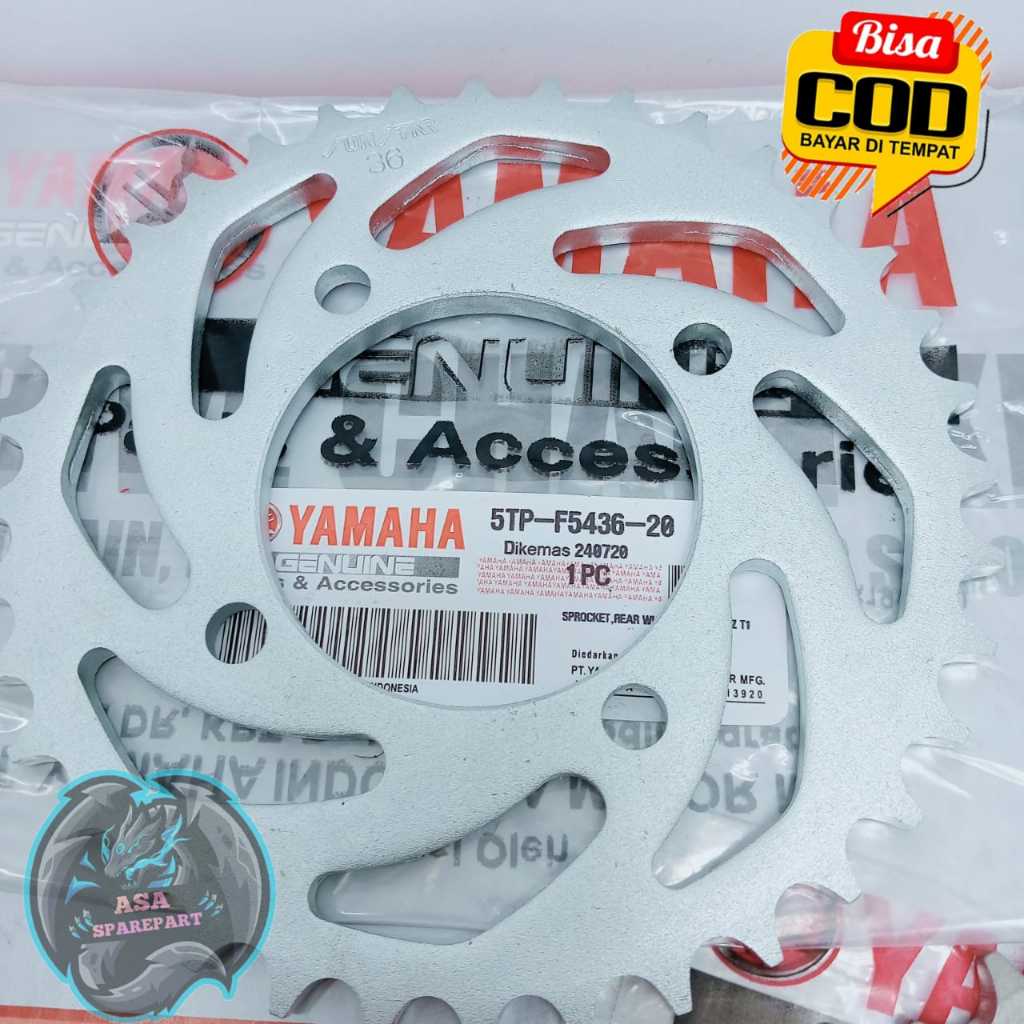 Jual GEARSET 5TP Motor YAMAHA JUPITER Z Lama , JUPITER Z BURHAN Burung ...