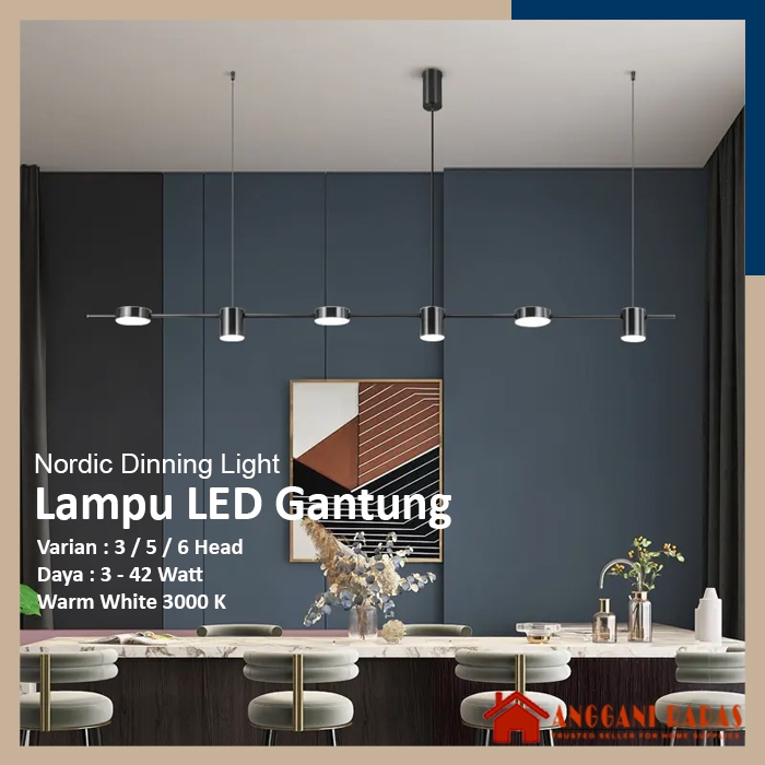 Jual Lampu Dapur Estetik Lampu Gantung Dapur Meja Makan Mini Bar
