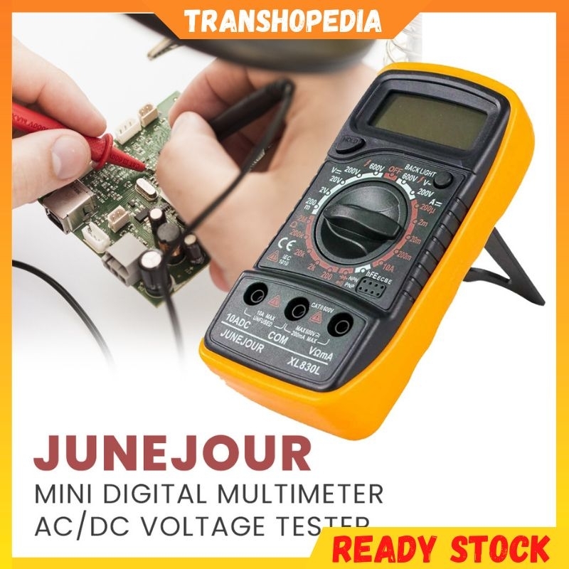 Jual PROMO MINI DIGITAL MULTIMETER AC/DC VOLTAGE TESTER | Shopee Indonesia