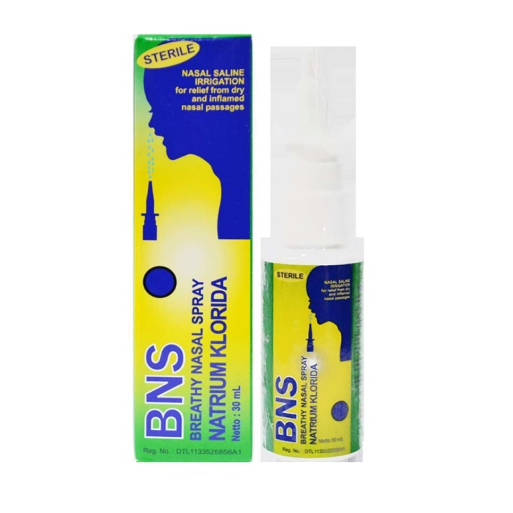 Jual BNS BREATHY NASAL SPRAY 30ML (1 PCS) | Shopee Indonesia