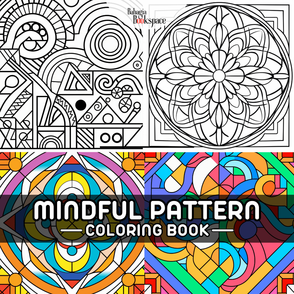 Jual Mindful Pattern Coloring Book | Shopee Indonesia