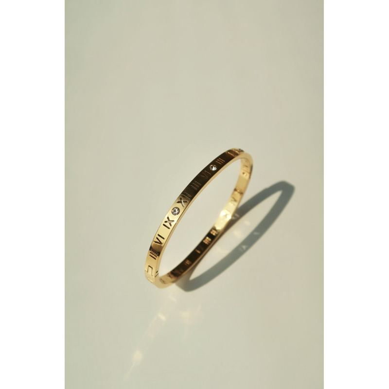 Jual Rome Bangle - Gelang Tangan Wanita | 18k Gold Plated Gelang Tangan ...