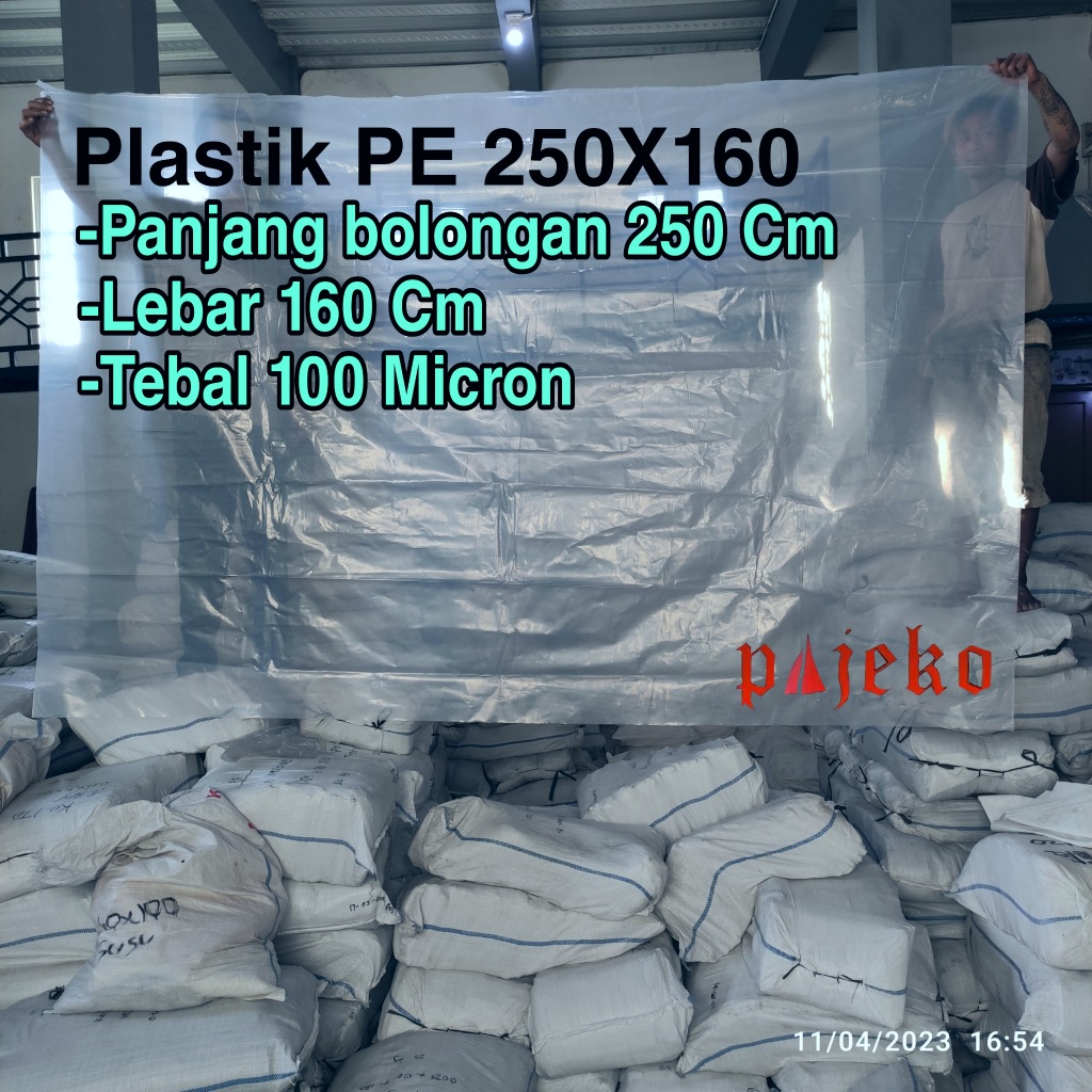 Jual Plastik Pe 200 Cm Plastik 200 X 250 Cm Plastik Bening