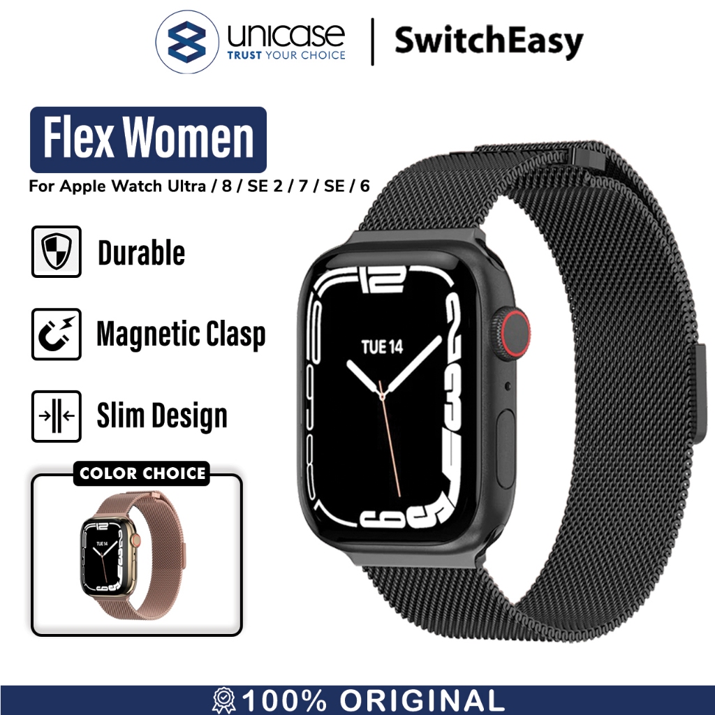 Jual Strap Apple Watch 7/6 45/44/42mm 41/40/38mm Switcheasy Mesh