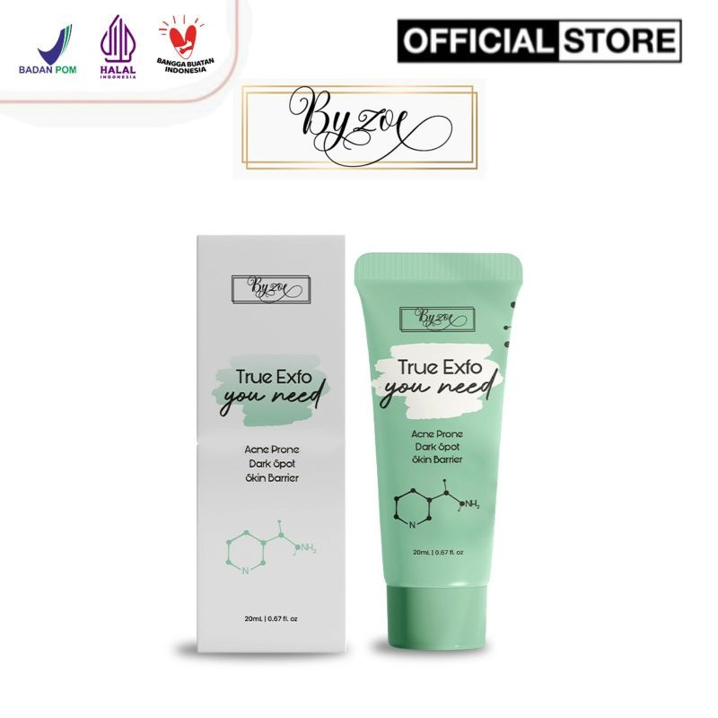 Jual Byzoe True Exfo you Need for Acne Prone Dark spot Skinbarrier Peeling Mask 2in1 Exfoliating