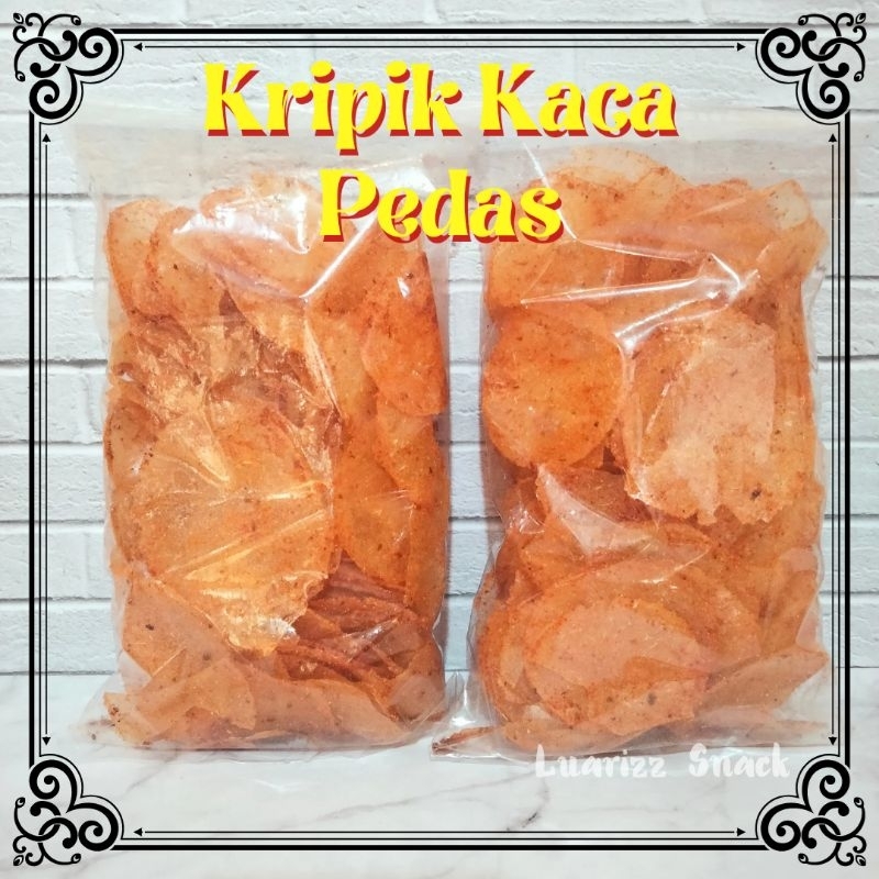 Jual Kripca Kripik Kaca Pedas Kiloan 100 Gr Shopee Indonesia