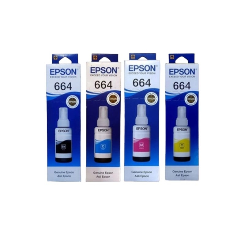 Jual Tinta Epson 664 Original 1 Set Shopee Indonesia 8012