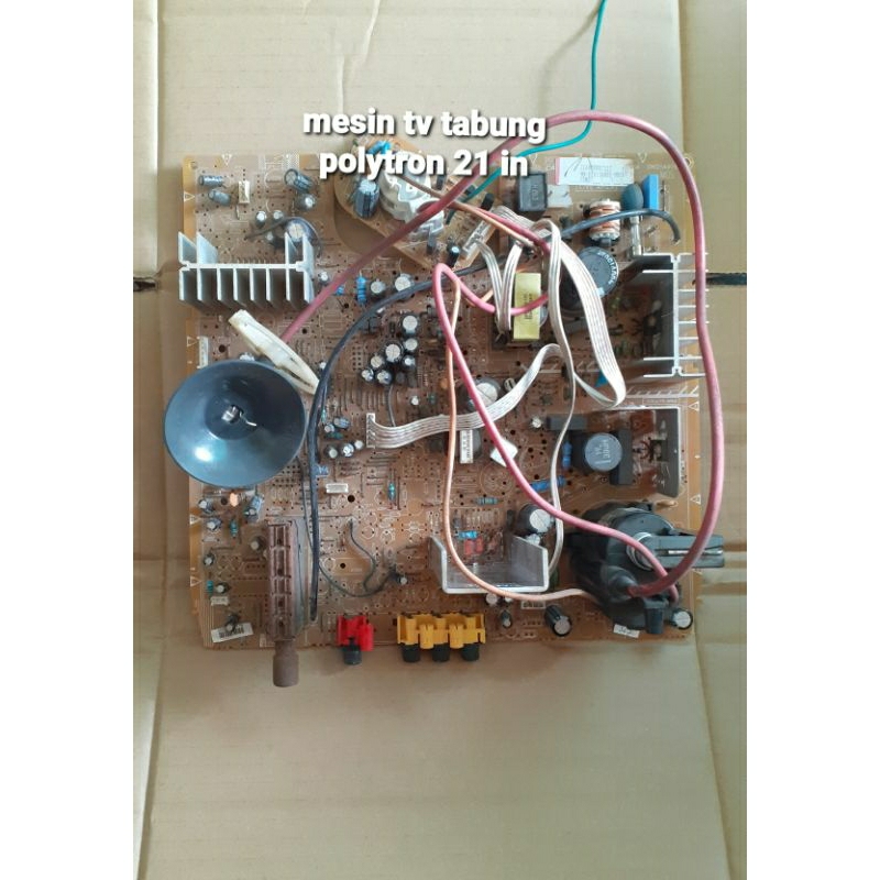 Jual Mesin tv tabung merk polytron slim 21 in | Shopee Indonesia