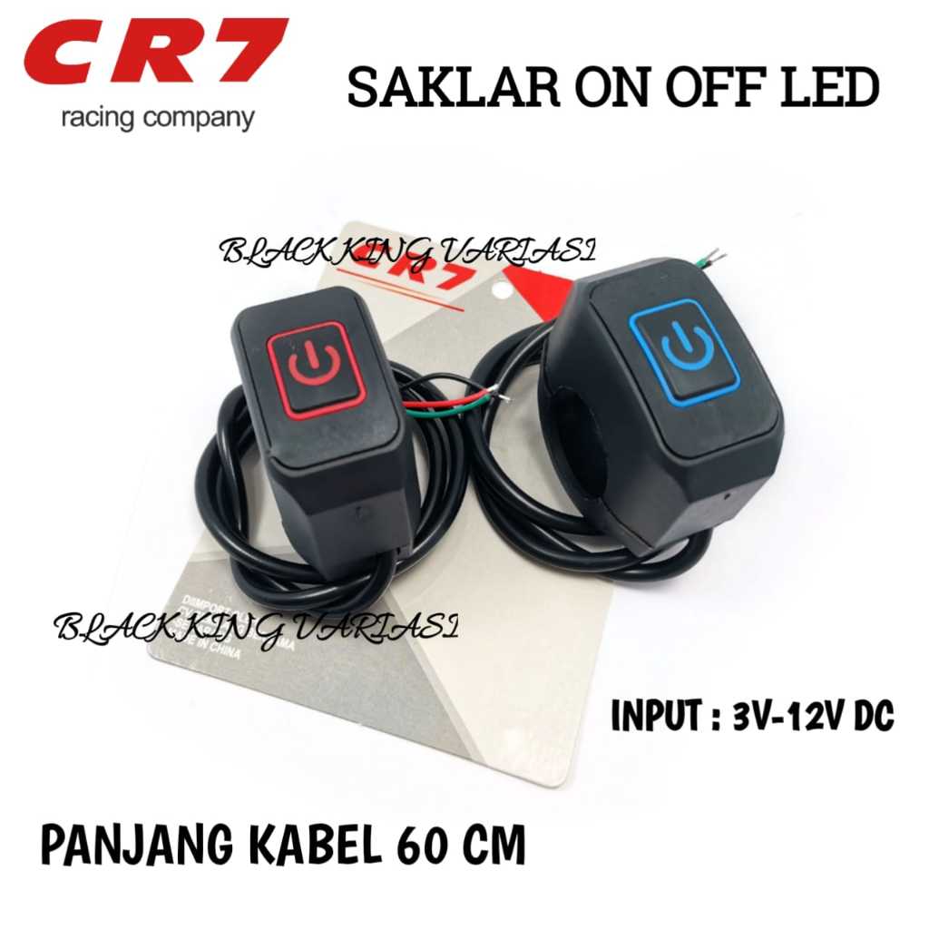Jual Saklar On Off Led Motor Saklar Stang On Off Indikator Led Saklar ...