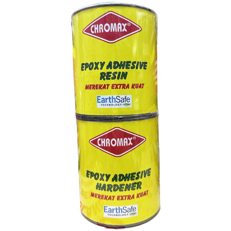 Jual CHROMAX EPOXY ADHESIVE RESIN & HARDENER 2Kg Shopee Indonesia