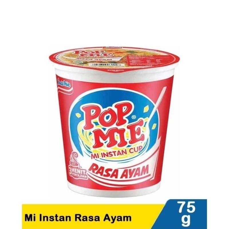 Jual Pop Mie Mie Instan Cup Rasa Ayam 75g Shopee Indonesia