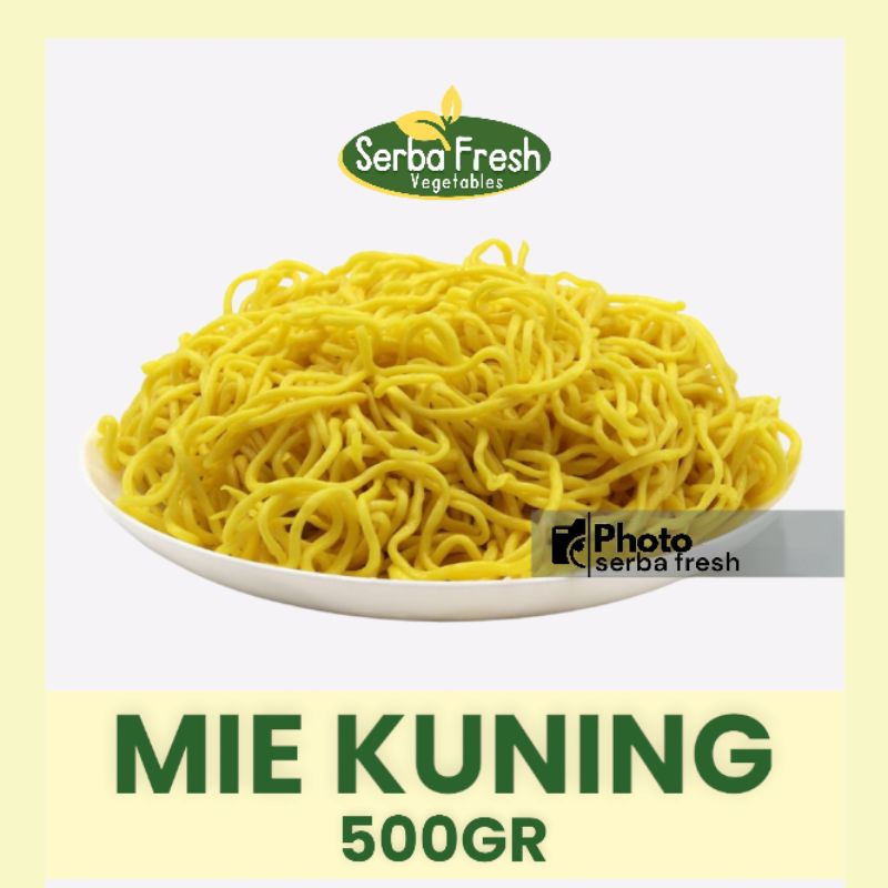 Jual MIE KUNING | 500GR | SERBA FRESH | Shopee Indonesia