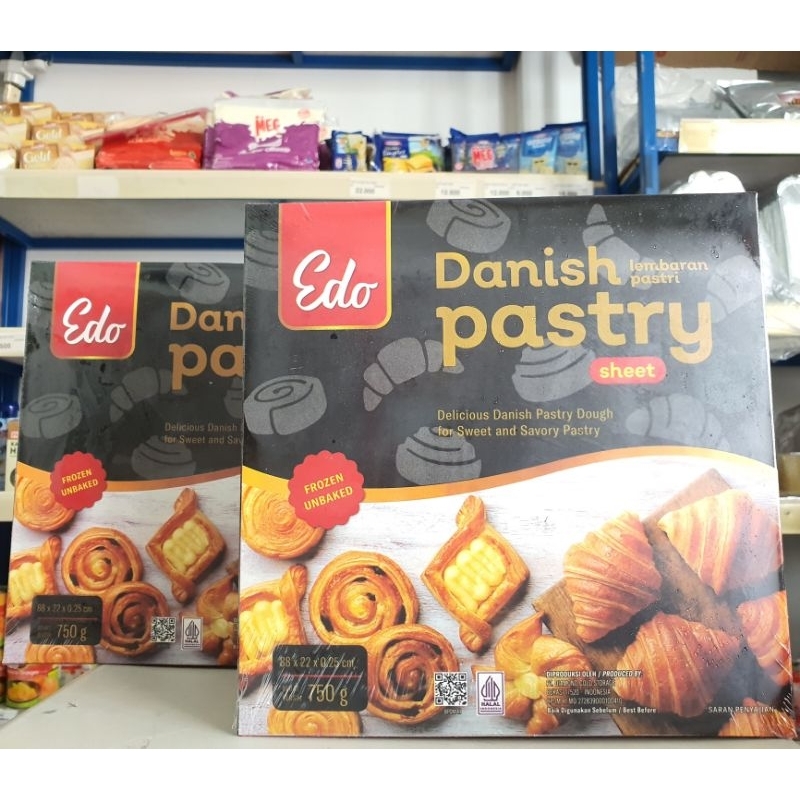 Jual Edo Danish Pastry 750Gr / Kulit Danish Pastry 750Gr / Danish ...