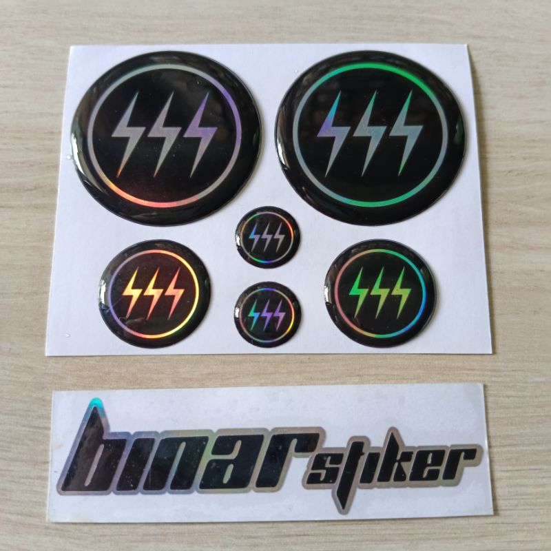 Jual Stiker Timbul Emblem Logo Sss Hologram Shopee Indonesia