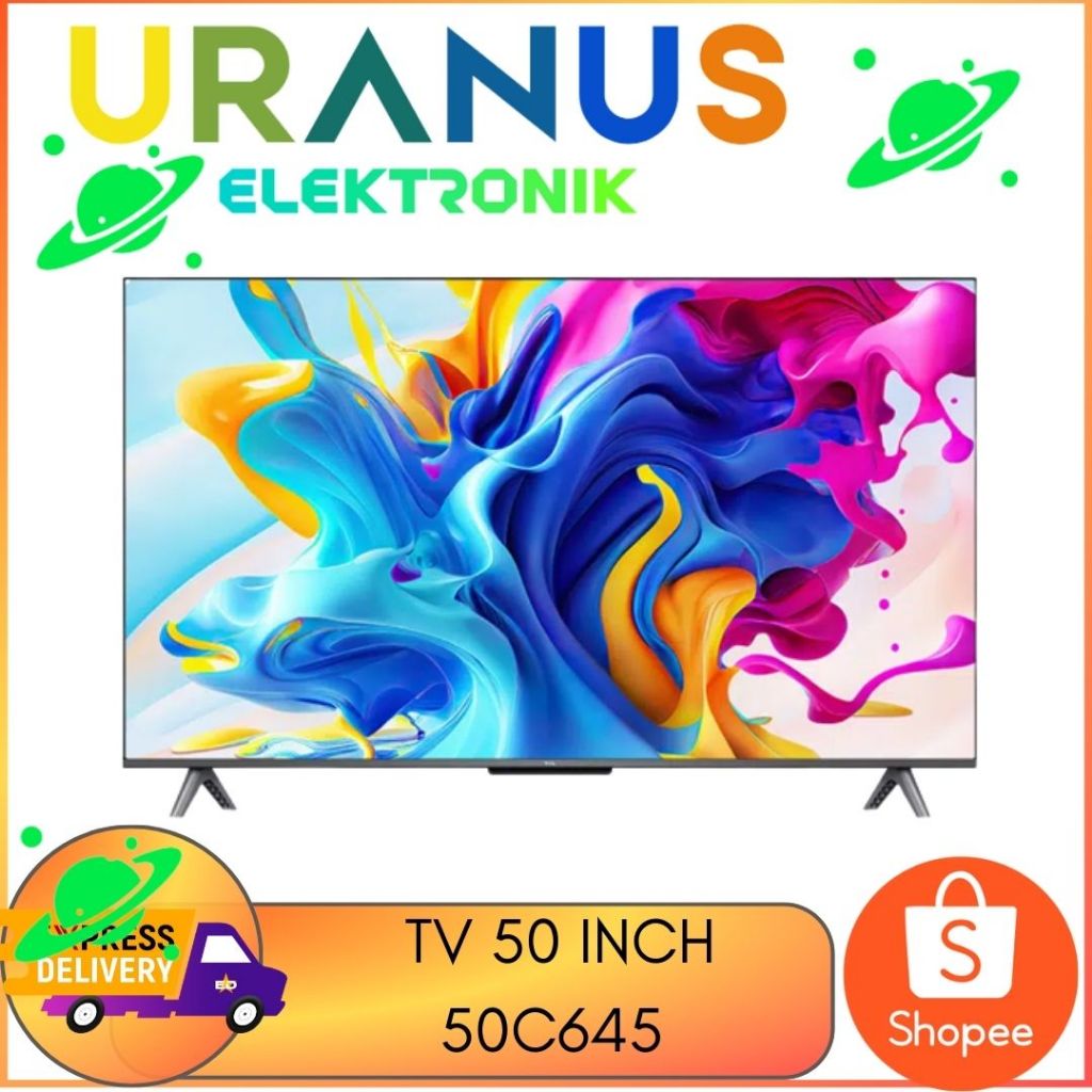 Jual TCL 50C645 QLED 50 Inch 4K UHD Smart TV Dolby Atmos Rom 16GB ...