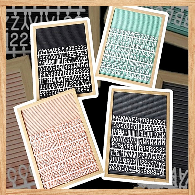 Jual LETTER BOARD BABY INCLUDE HURUF/ Felt Letter Board Set / Letter