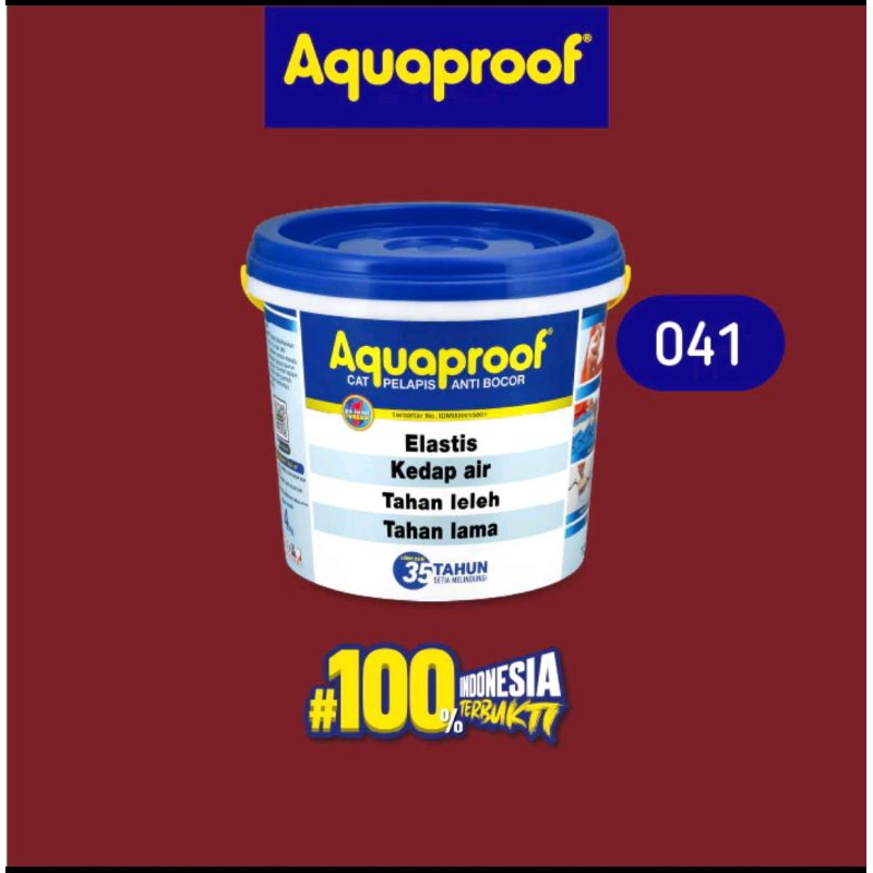 Jual Aquaproof Pail Kemasan 20 Kg Cat Pelapis Anti Bocor Waterproof Waterproofing Cat Anti Bocor 8907