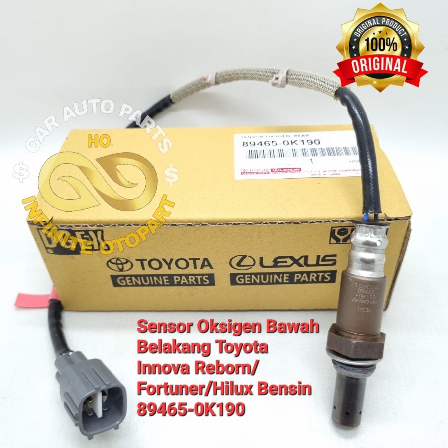Jual SENSOR OKSIGEN O2 BELAKANG BAWAH TOYOTA INNOVA REBORN FORTUNER ...