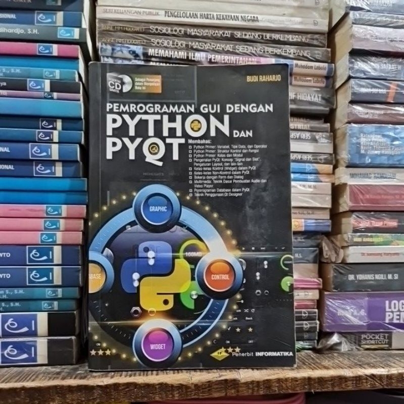 Jual Pemrograman Gui Dengan Python Dan Pyqt By Budi Raharjo Shopee Indonesia 9327