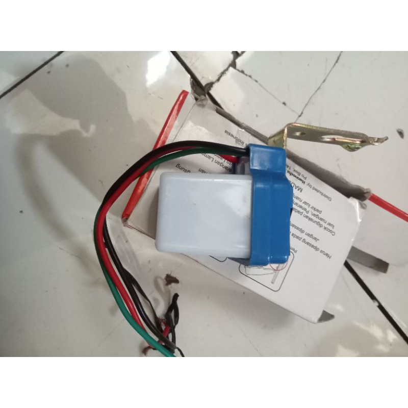 Jual sensor cahaya photo foto cel elektrik lighting control AC 220v ...