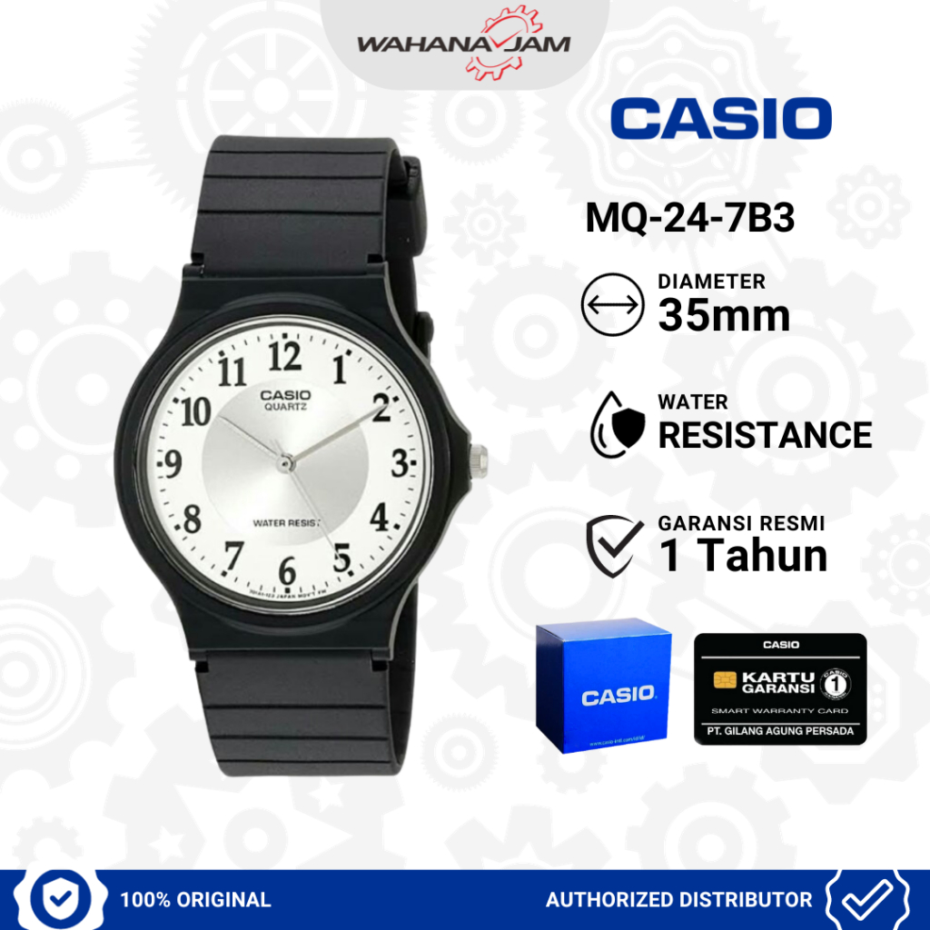 Jam casio hot sale mq 24