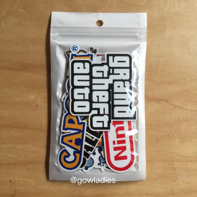 Jual STICKER SEGA EA SPORTS NINTENDO CAPCOM - Stiker Aesthetic Laptop ...