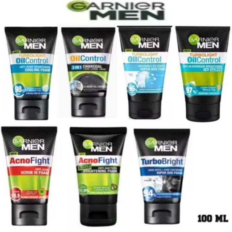 Jual Garnier Men Facial Foam Sabun Pencuci Muka Pria Ml All Varian Shopee Indonesia