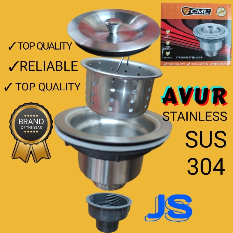 Jual AVUR BCP KERANJANG STANLIS SARINGAN BCP FUL SET | Shopee Indonesia