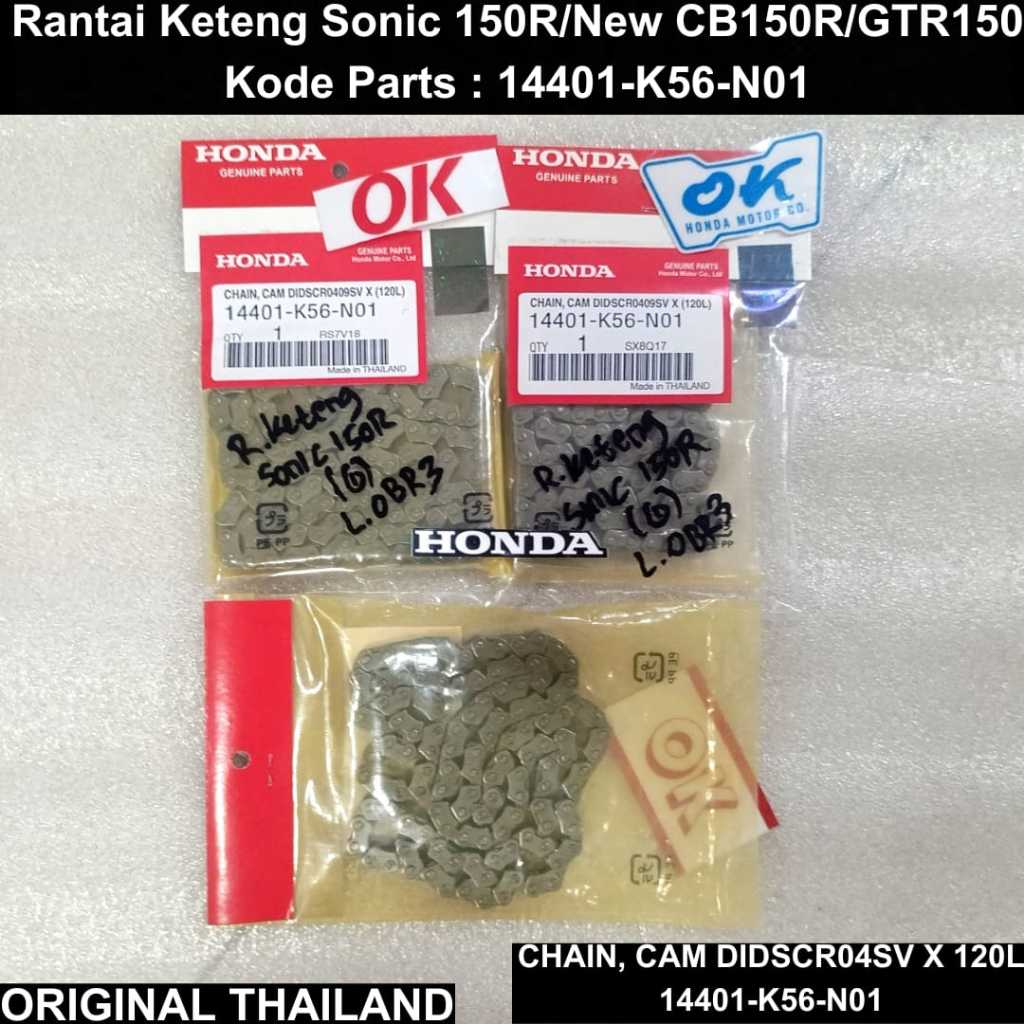 Jual 14401 K56 N01 Rantai Timing Keteng SONIC 150R SUPRA GTR Jual 14401 K56 N01 Rantai Timing Keteng SONIC 150R SUPRA GTR