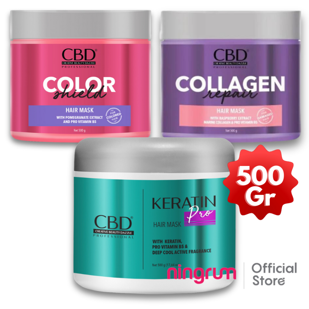 Jual Ningrum - CBD Professional Keratin Hair Mask - Color Shield Hair ...
