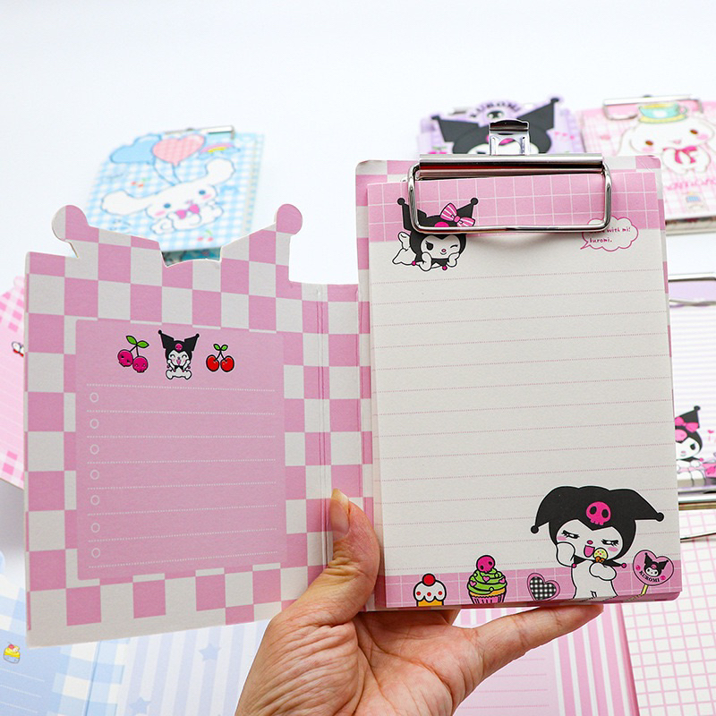 Jual MEMO MINI NOTES ADA PAPAN KLIP BOOK NOTE SANRIO KUROMI CINNAMOROLL ...