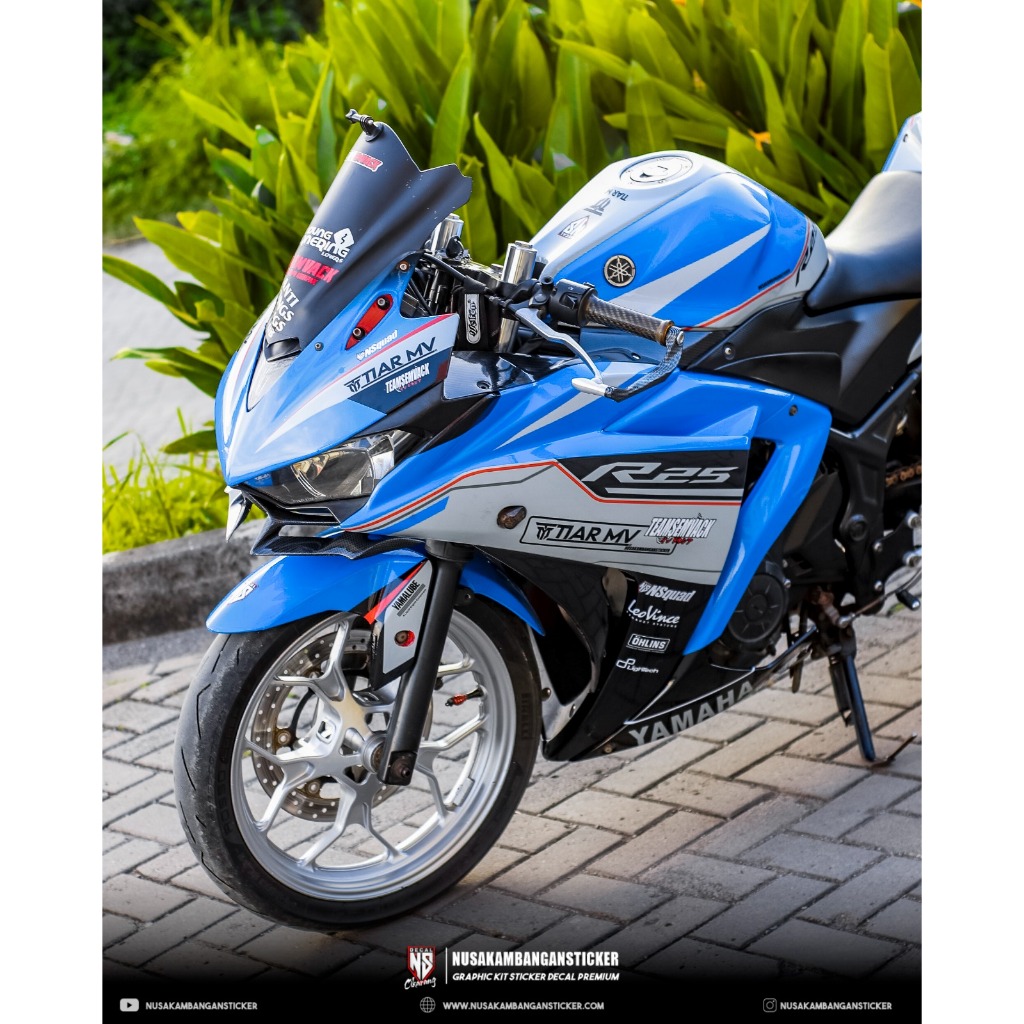 Jual Stiker R25 Biru | Shopee Indonesia