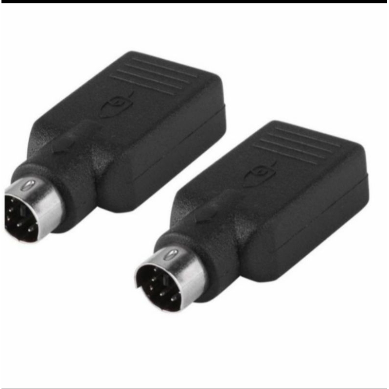 Jual Connector PS2 To USB Female Konektor Jack Port USB ke PS2 Mouse