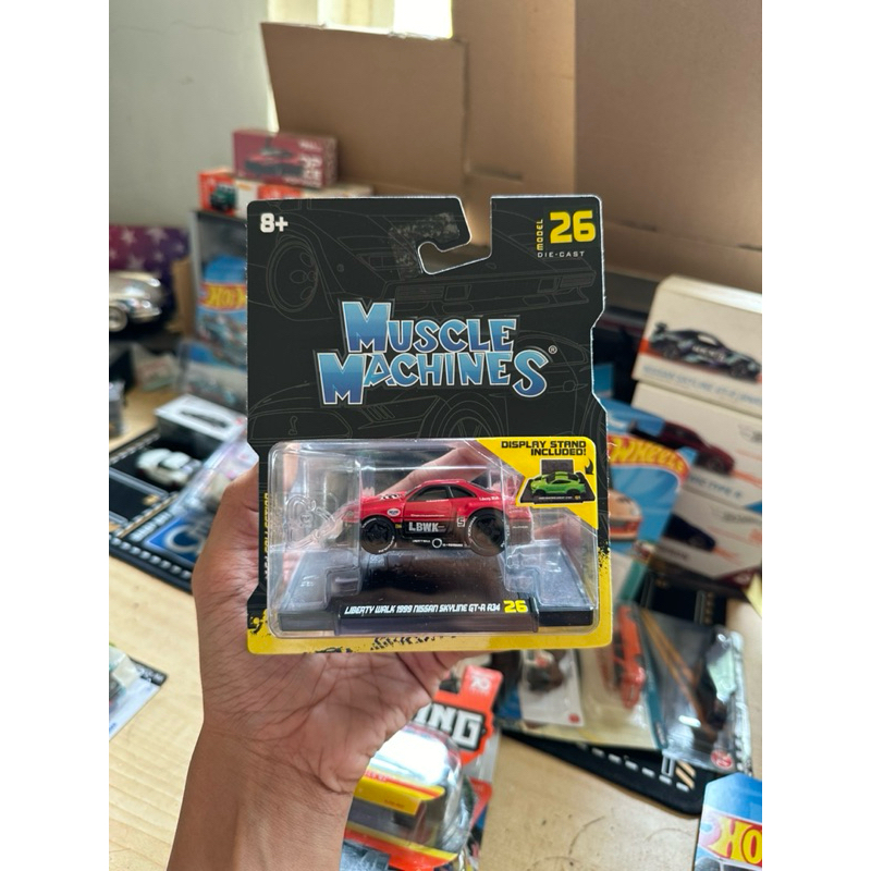 Jual MUSCLE MACHINES LIBERTY WALK NISSAN SKYLINE GTR R34 ER34 LBWK Shopee Indonesia