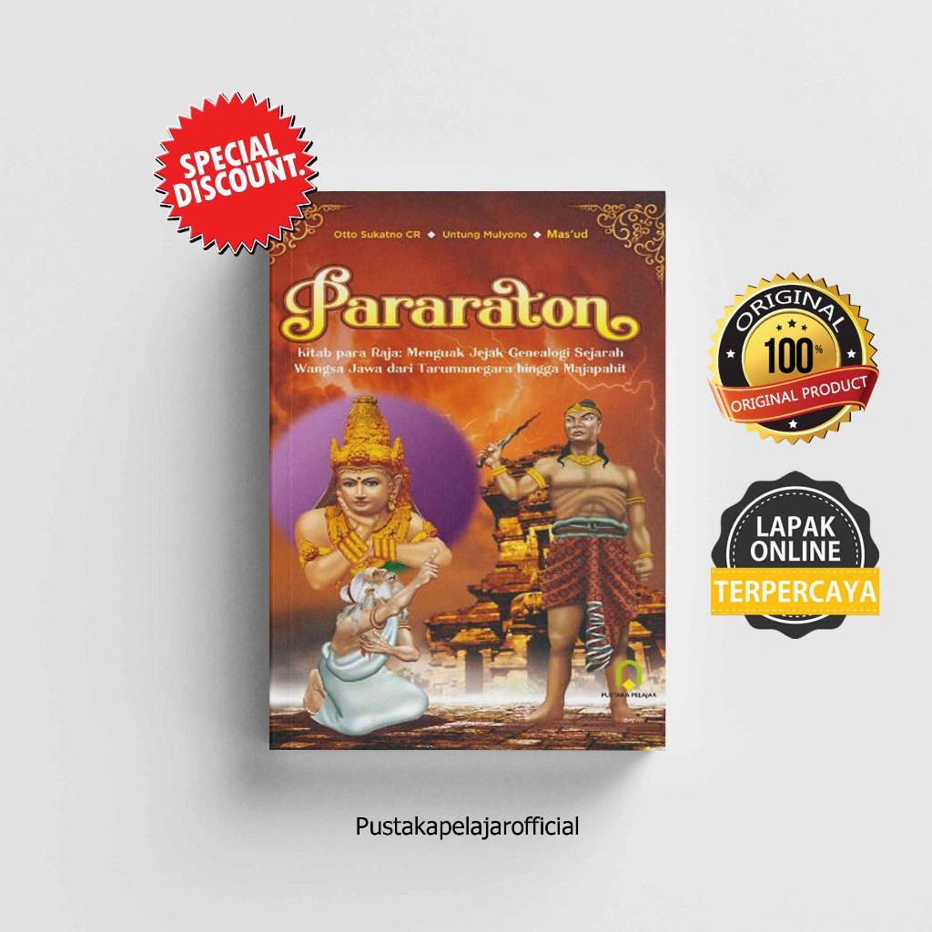 Jual Buku Original Pararaton Kitab Para Raja Otto Sukatno Cr Untung