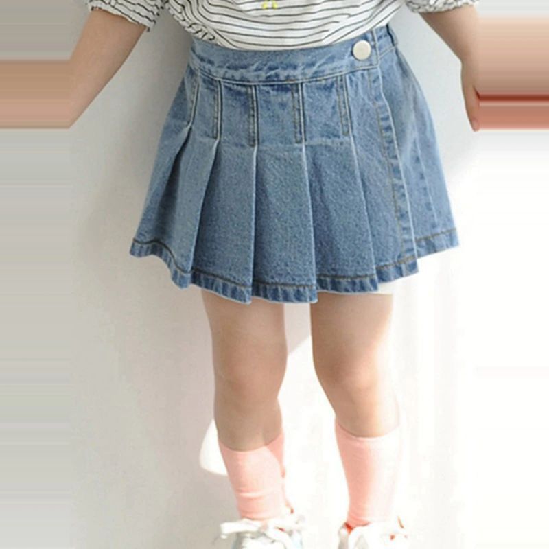 Jual Rok Jeans Anak Perempuan, Rok Celana Bayi Anak Perempuan lucu ...