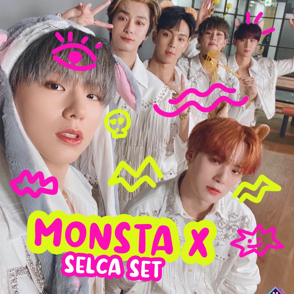 Jual [READY 2 SISI] MONSTA X - Selca Set Fanmade Photocard | Shopee ...
