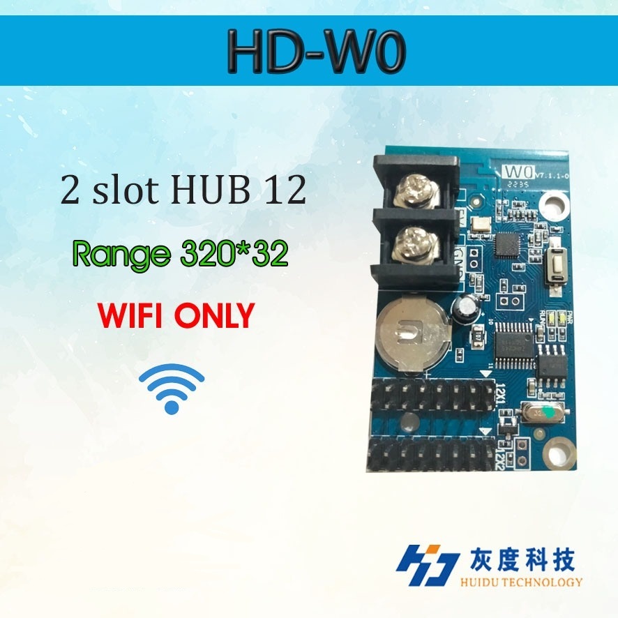 Jual Controller Huidu HD-W0 Wifi Running Text P10 - HD-W0 | Shopee ...