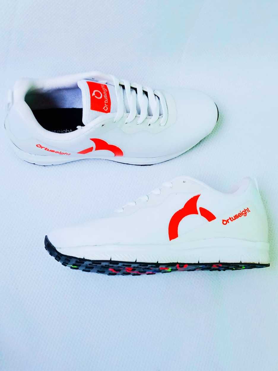 Jual COD SEPATU SNEAKERS RUNNING ORTUSEIGHT HARVARD BLACK WHITE SPATU