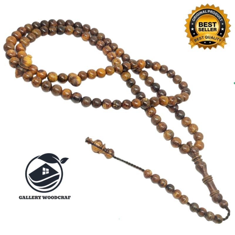 Jual Tasbih Kayu Gaharu Size Mm Wangi Khas Kayu Gaharu Asli Shopee