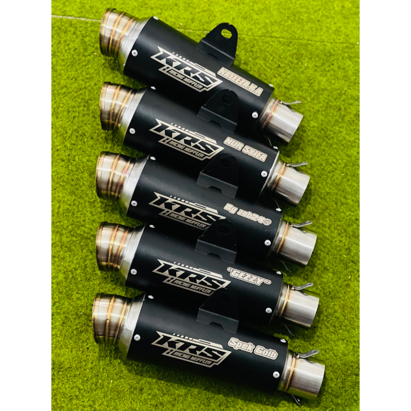 Jual Knalpot KRS racing Fulset All bebek Vega/Jupiter/Supra/Karisma ...