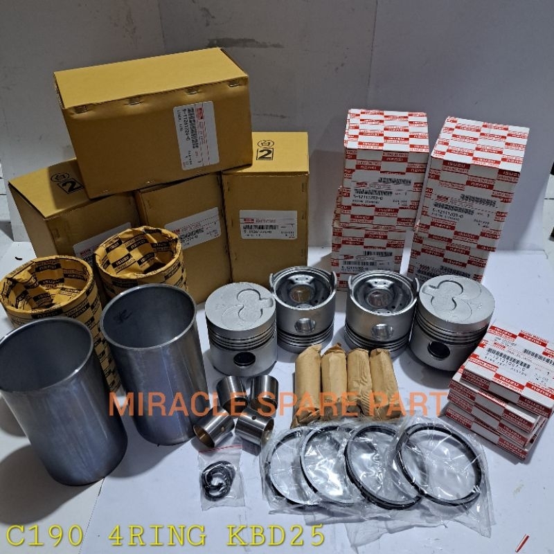 Jual Liner Kit Liner Set Boring Set Isuzu Chevrolet KBD25 | Shopee ...