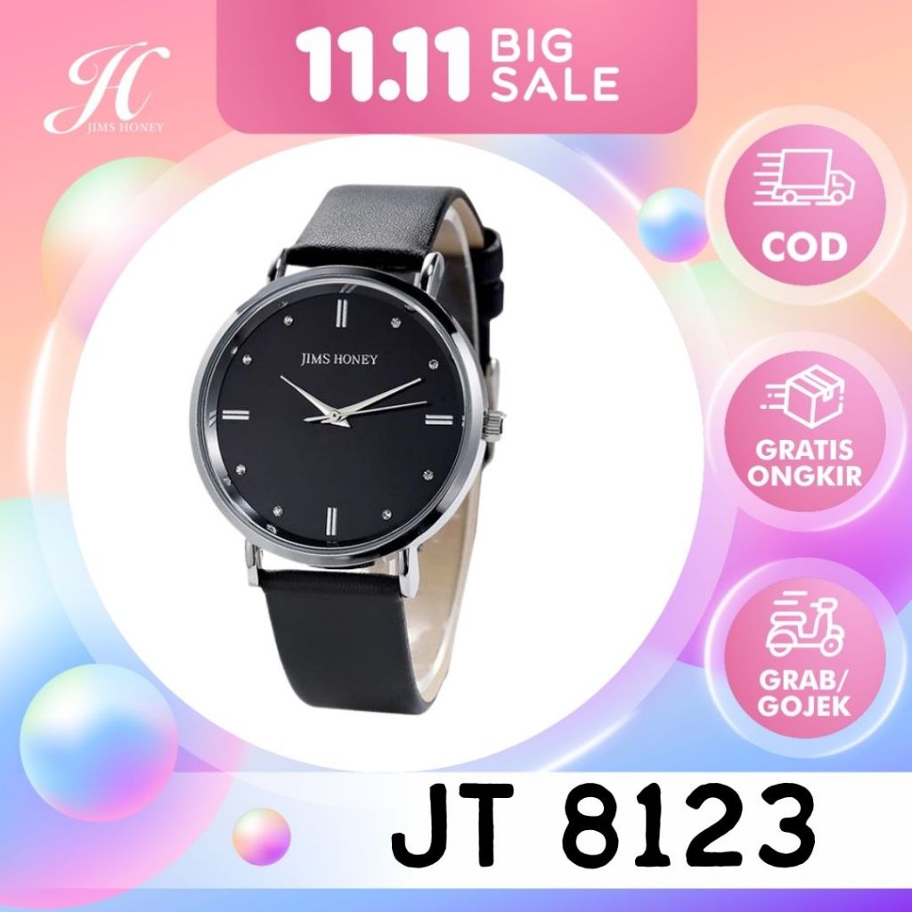 Jual JIMS HONEY JT 8123 Jam Tangan Wanita Cewek Jimshoney Murah Elegan