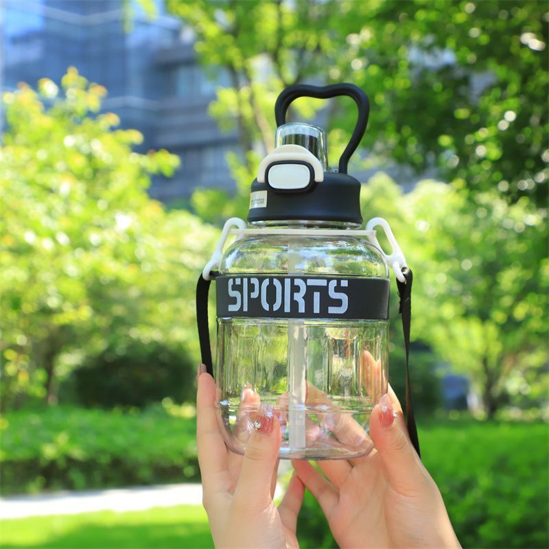 Jual Botol Air Minum Transparant Olah Raga Outdoor Kapasitas Besar ...