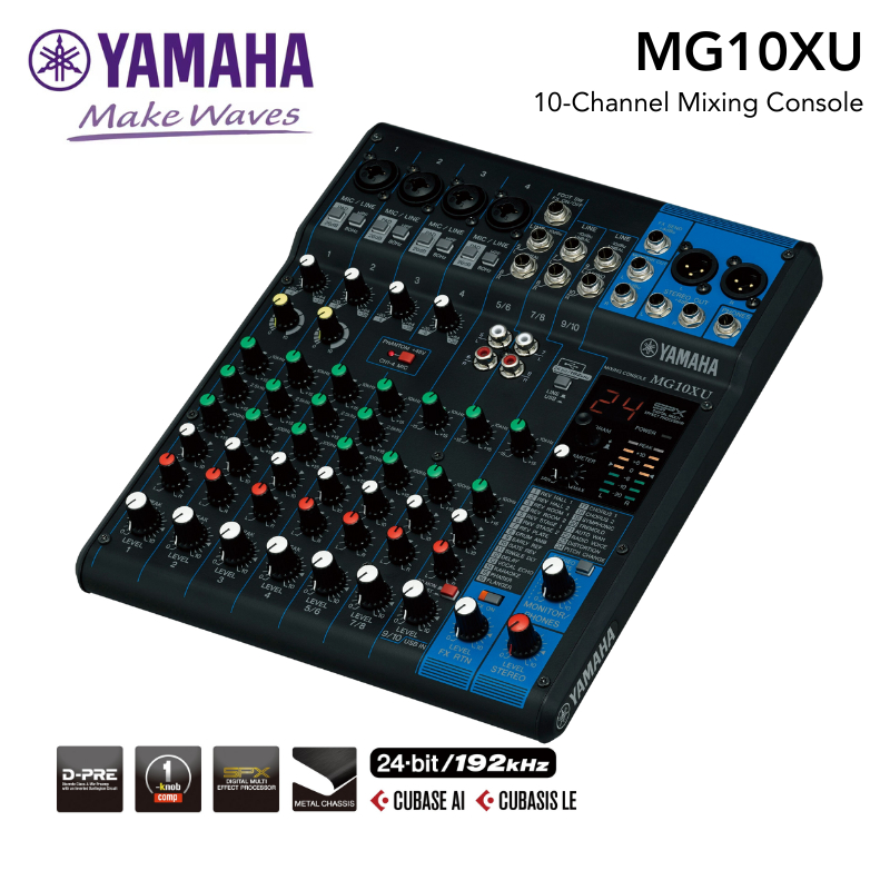 Jual Mixer Yamaha MG10XU 10Channel original Shopee Indonesia