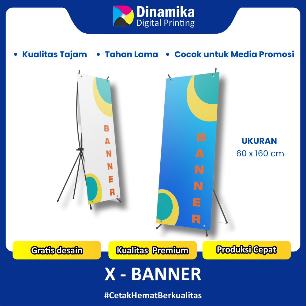 Jual CETAK X BANNER / STAND BANNER / STANDING BANNER MURAH / SPANDUK ...