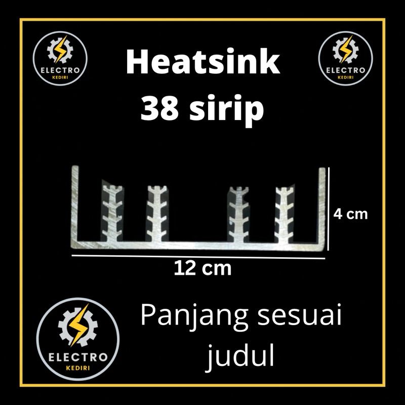 Jual heatsink 38 sirip 35cm | pendingin tr final 38sr 35 cm | hetsing ...