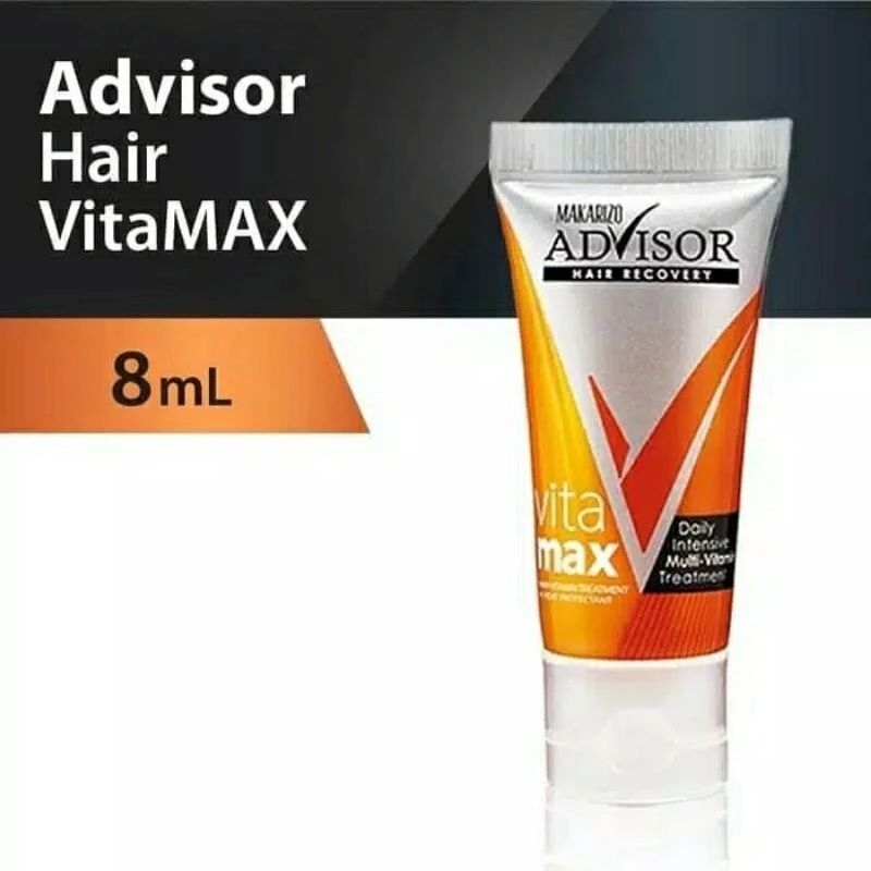 Jual Makarizo Advisor Hair Vitamax 8ml Shopee Indonesia 