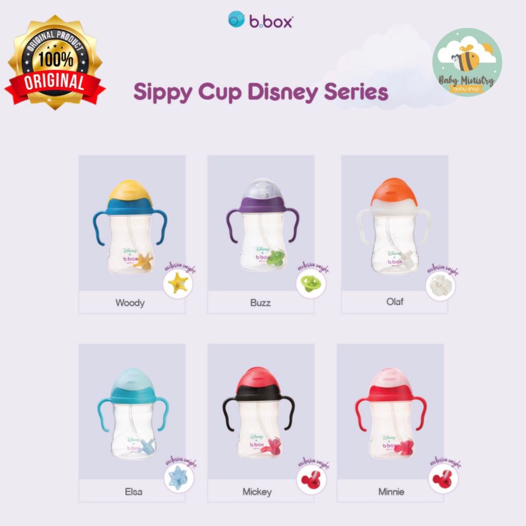 Jual 100% ORIGINAL B.BOX SIPPY CUP DISNEY LIMITED EDITION / Gelas Minum ...